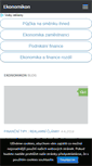Mobile Screenshot of ekonomikon.cz